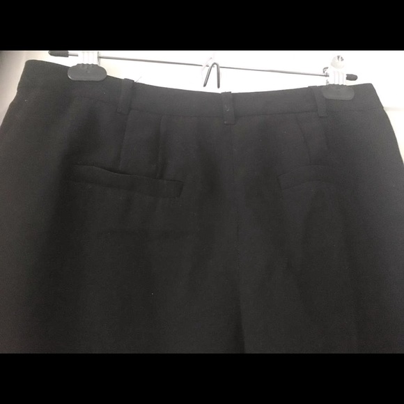 NWOT - XXI Forever 21 - Black Dressy Flare Pants - Picture 4 of 9